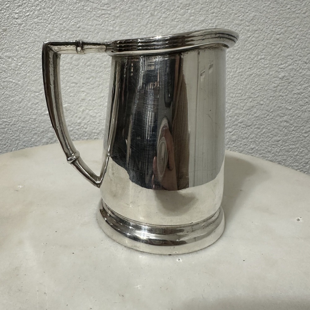 Vintage Hilton Hotel‎ International Silver Company Creamer Pitcher 8oz